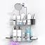 Hanging Shower Caddy Over Showerhead - Rustproof No Drill Shower Organizer