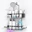 Hanging Shower Caddy Over Showerhead - Rustproof No Drill Shower Organizer