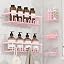 5 Pack Adhesive Bathroom Holders & Dispensers for Kids & Adults, Black