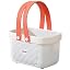 JiatuA Plastic Storage Basket with Handle Portable Shower Caddy Tote Organizer Basket Bin for Bathroom Kitchen Dorm Room Bedroom, Green