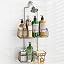 Epicano Shower Caddy Hanging,Large Capacity Shower Organizer,Black