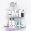 Hanging Shower Caddy Over Showerhead - Rustproof No Drill Shower Organizer