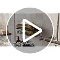 Veken Shower Caddy 5-Pack, Bathroom Organizers and Storage Shelves, Black
