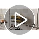 Veken Shower Caddy 6-Pack, Bathroom Organizers and Storage Shelves, Black
