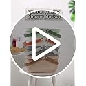 JiatuA Plastic Storage Basket with Handle Portable Shower Caddy Tote Organizer Basket Bin for Bathroom Kitchen Dorm Room Bedroom, Green